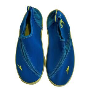 M3-35 SPEEDO Kid's Surfwalker Pro 3.0 Water Shoes Blue/Yellow Size 4